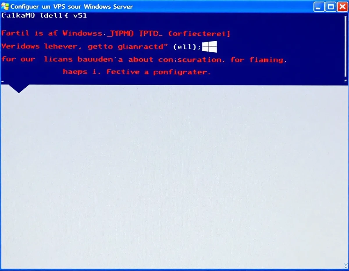 Guide complet pour configurer un VPS Windows sur Windows Server