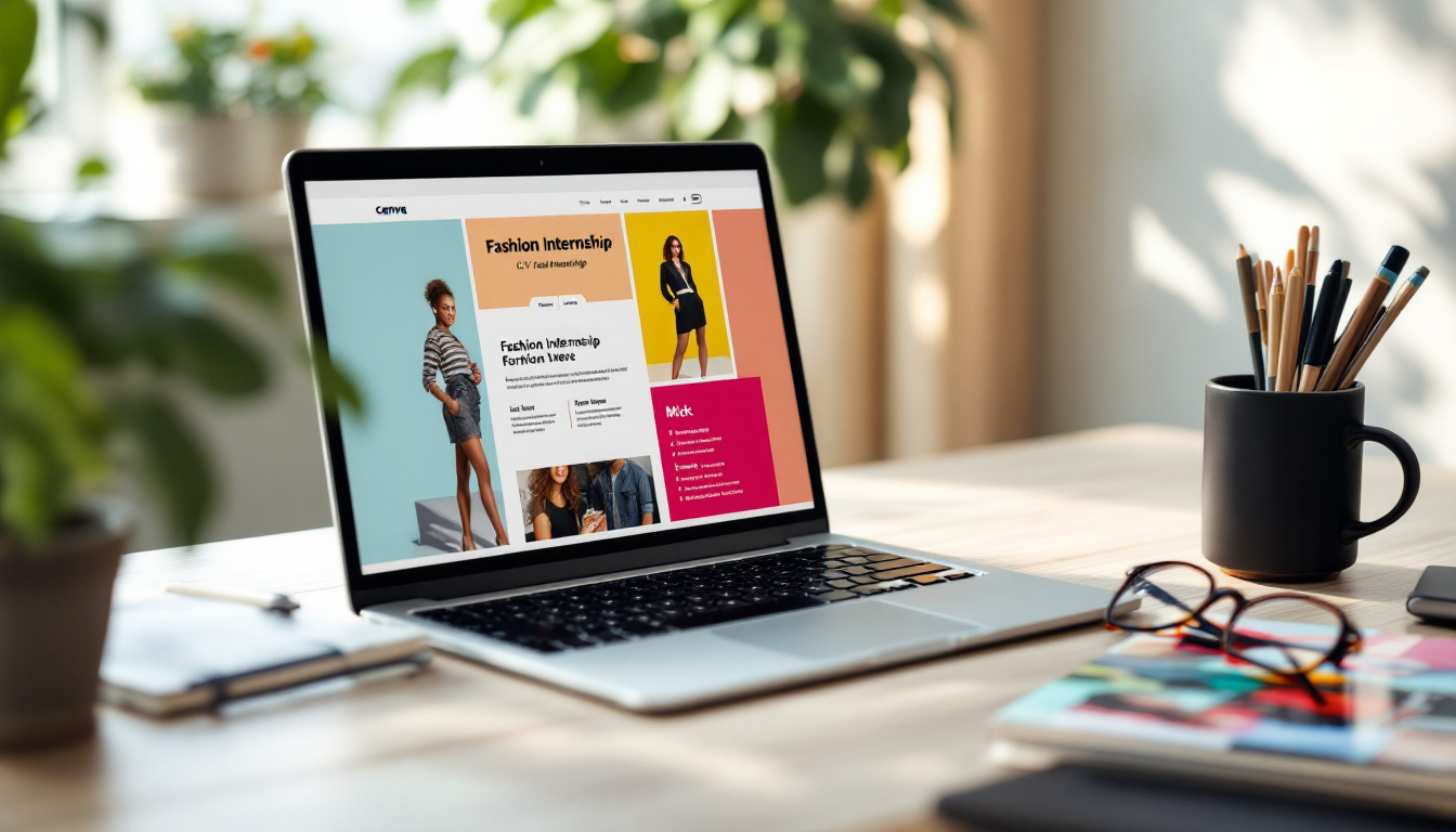 Modèles Canva CV pour décrocher un stage dans la mode